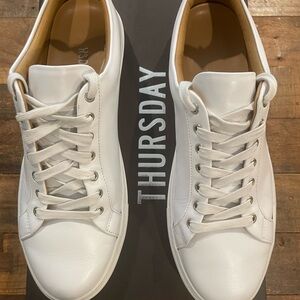 Thursday Boot Company White Sneakers Minimalist Low-Top